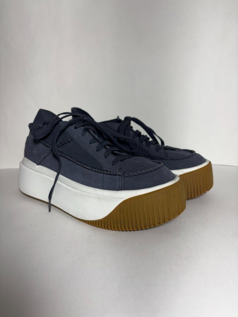 Ugg EZ Duzzit Platform Sneaker – Blue – Size 8.5 - Picture 2 of 16